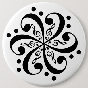 Button voor het reinigen en behandelen van schil