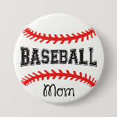 Button voor honkbal mam 3" (Voorkant)
