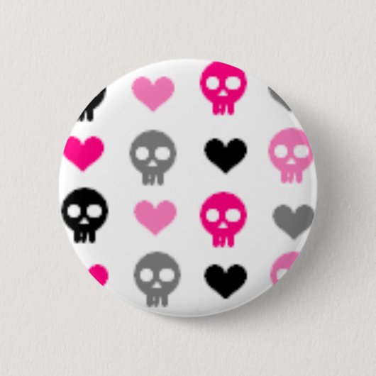 Button voor huid en hart (Voorkant)