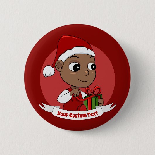 Button voor kerstbaby (Voorkant)