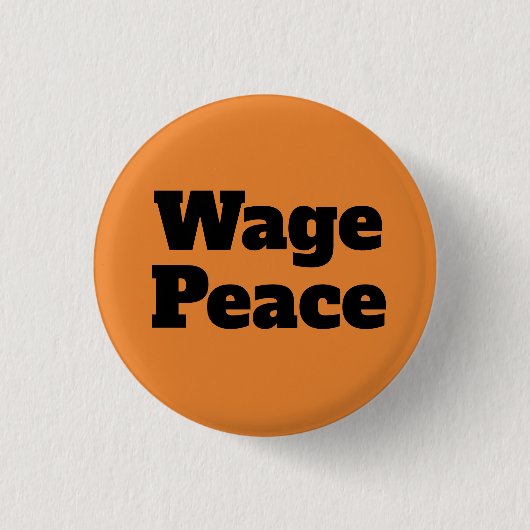 Button voor loonvrede (Voorkant)