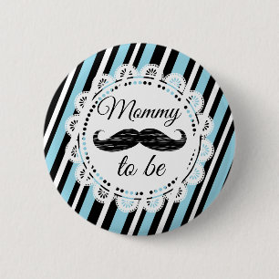 Button voor mammie om blauw en zwart te zijn