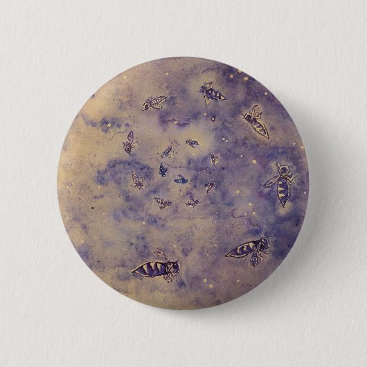 Button voor ruimtebijen (Voorkant)