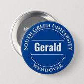 Button voor universitair personeel (Voorkant /achterkant)