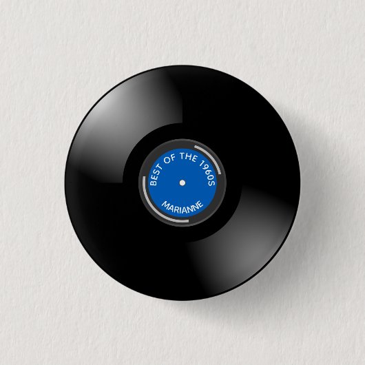Button voor vinylrecord-album (Voorkant)