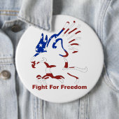 Button voor vrijheidsadelaars (In situ)