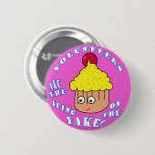 Button VOOR VRIJWILLIGGENAPPARATEN (Voorkant /achterkant)