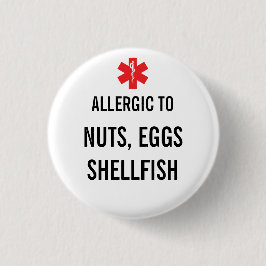 Button voor waarschuwingen voor allergie