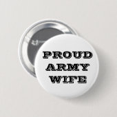 Button vrouw bij het leger van Proud (Voorkant /achterkant)