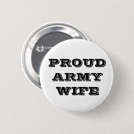 Button vrouw bij het leger van Proud (Voorkant /achterkant)