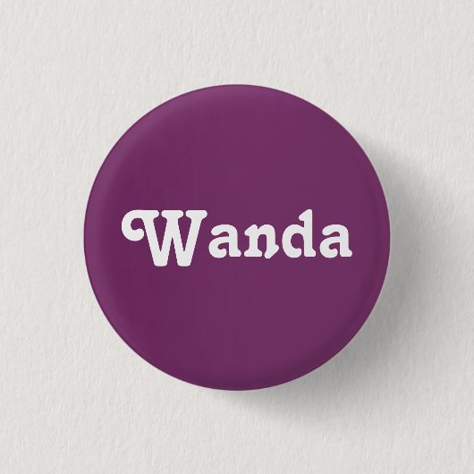 Button Wanda (Voorkant)