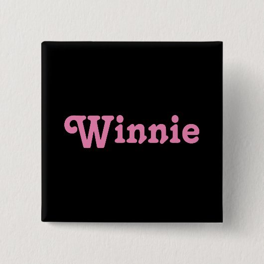 Button Winnie (Voorkant)