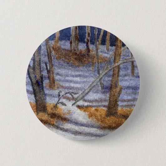 Button winterlandschap (Voorkant)