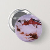 Button winterlandschap (Voorkant /achterkant)
