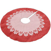  BUTTON, witte trans. + uw ruggengraat en ideeën Kerstboom Rok (Gekanteld)