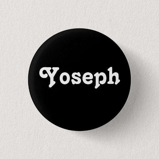 Button Yoseph (Voorkant)