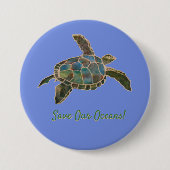 Button - Zee Turtle (Voorkant)