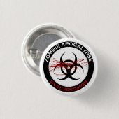 Button Zombie Apocalypse Response Team (Voorkant /achterkant)