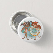 Button zomertijd (Voorkant /achterkant)