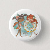 Button zomertijd (Voorkant)