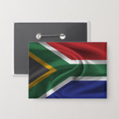 Button Zuid-Afrika Vlag (Voorkant / Achterkant)