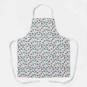 Buttonnen bogen, drijfveren All-Over Print Apron Schort (Voorkant)