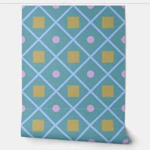 Buttonnen en dozen Check DAL Behang