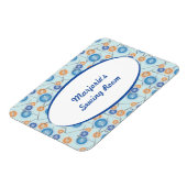 Buttonnen en naaigarens magneet (Linkerzijde)