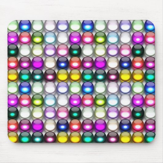 Buttonnen Galore 1 Mousepad Muismat (Voorkant)