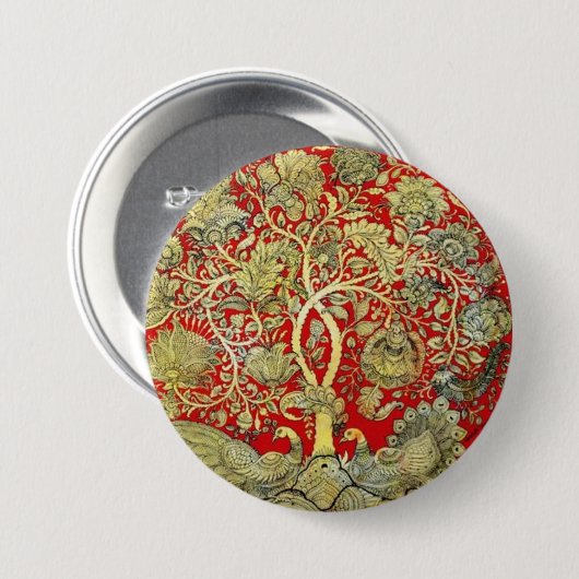 Buttonnen kunstdruk ronde button 7,6 cm (Voorkant /achterkant)