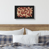 Buttonnen - Kunstfoto Canvas Afdruk (Insitu (Slaapkamer))