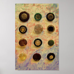  Buttonnen Poster