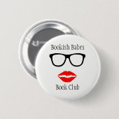 Buttonnen van Bookish Babes Ronde Button 5,7 Cm (Voorkant /achterkant)