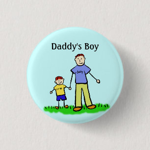 Buttonnen van het personage van de pappie Pin Cust Ronde Button 3,2 Cm
