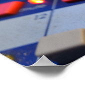 Buttonnen voor mengbordpapier poster (Hoek)