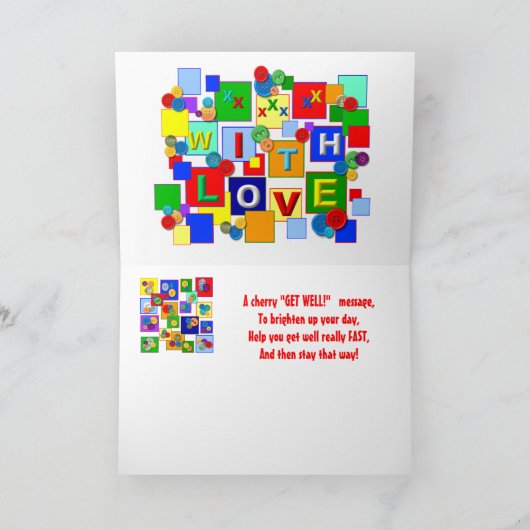 BUTTONNEN worden goed Kaart (Binnen)