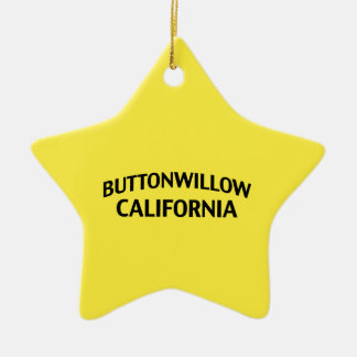 Buttonwillow California Keramisch Ornament