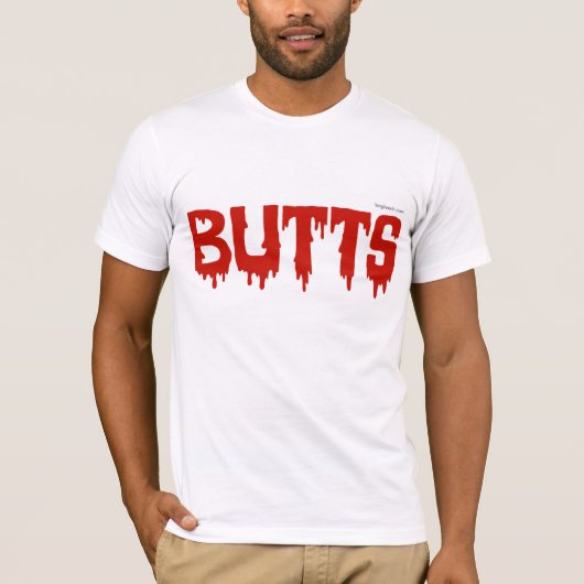 BUTTS T-SHIRT (Voorkant)