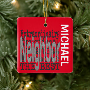Buurextraordinaire CUSTOM Keramisch Ornament