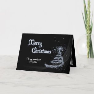 Buurman, een zwart-wit kerstkaart feestdagen kaart