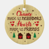 Buurman Gifts Kerstmis Keramisch Ornament (Voorkant)