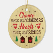 Buurman Gifts Kerstmis Keramisch Ornament (Links)