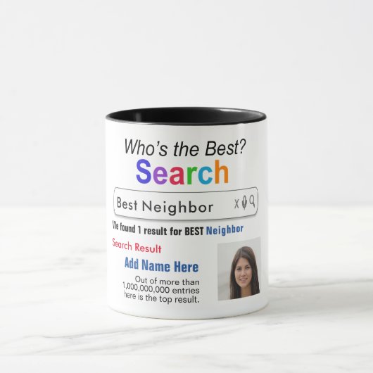 Buurman - Grappige Beste Custom Search Gift Mok (Midden)