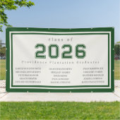 Buurt middelbare school diploma banner (Buitenkant)