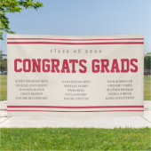 Buurt middelbare school diploma banner (Buitenkant)