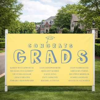 Buurt middelbare school diploma banner