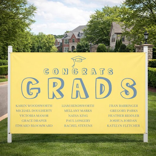Buurt middelbare school diploma banner