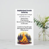 Buurt Sfeeravonden Digitaal Downloadbestand Save The Date (Staand voorkant)