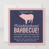 Buurtbarbecuefeest Kaart (Voorkant)