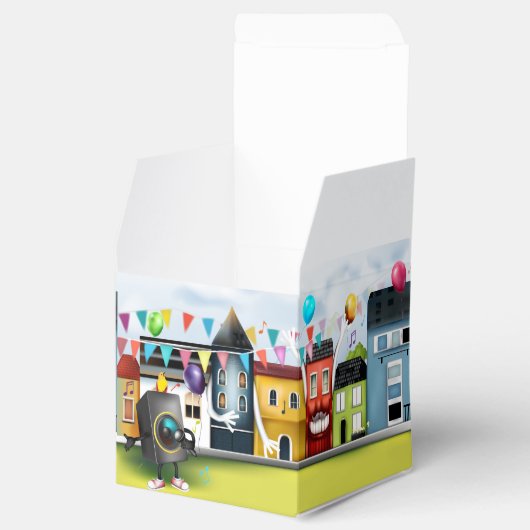 Buurtblokkeringsfeestje Bedankdoosjes (Geopend)